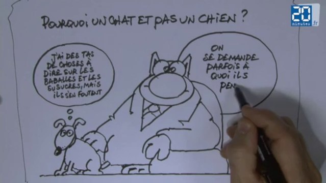 Philippe Geluck - Pourquoi un chat et pas un chien?