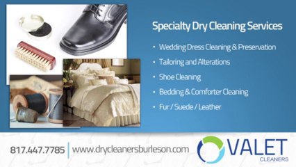 Valet Dry Cleaners in Burleson TX