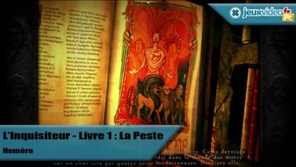 L'Inquisiteur - Livre 1 : La Peste - Solution - Enigme d'Homère