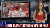 Chase Utley, agreed to a contract extension with the Philadelphia Phillies!