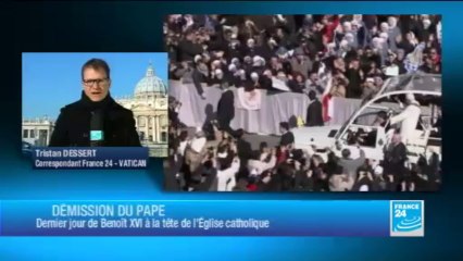 Renonciation du pape : Benoît XVI quitte le trône de Saint-Pierre