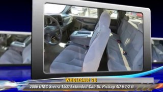 2006 GMC Sierra 1500 Extended Cab SL 6 1/2 ft - Wholesale 2U, Tracy