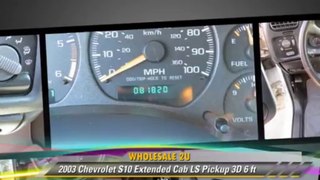 2003 Chevrolet S10 Extended Cab LS 3D 6 ft - Wholesale 2U, Tracy