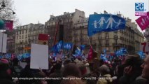 Reporter mobile: dans le défilé de la «Manif pour tous»
