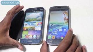 Micromax Canvas 4 vs Samsung Galaxy Grand Duos- Comparison
