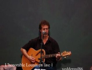 L'honorable Lounis en live 1