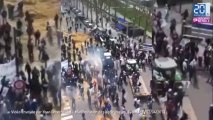 Reporter mobile - Manifestation des agriculteurs à Lyon