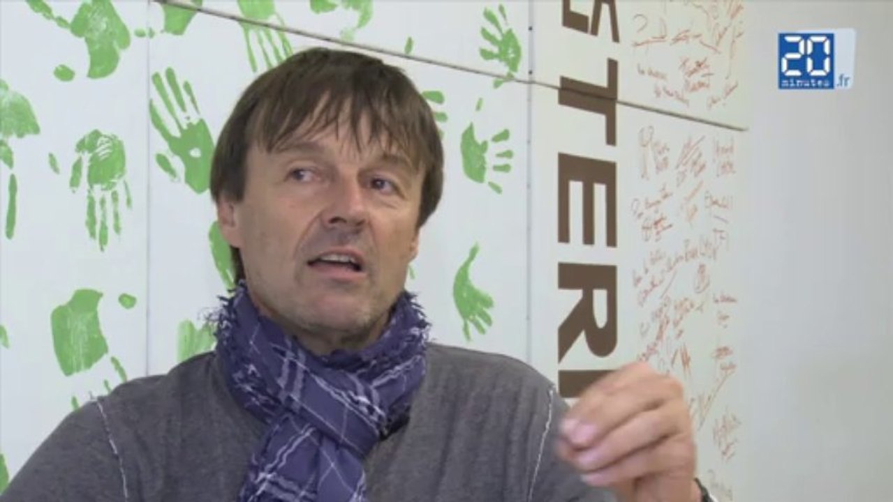 La journée de la Terre vue par Nicolas Hulot