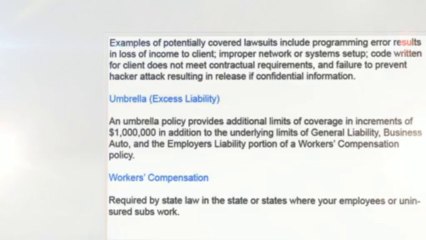 Technology Insurance for IT Professionals