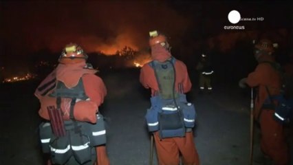 Un incendio en California obliga a evacuar a 1500 personas
