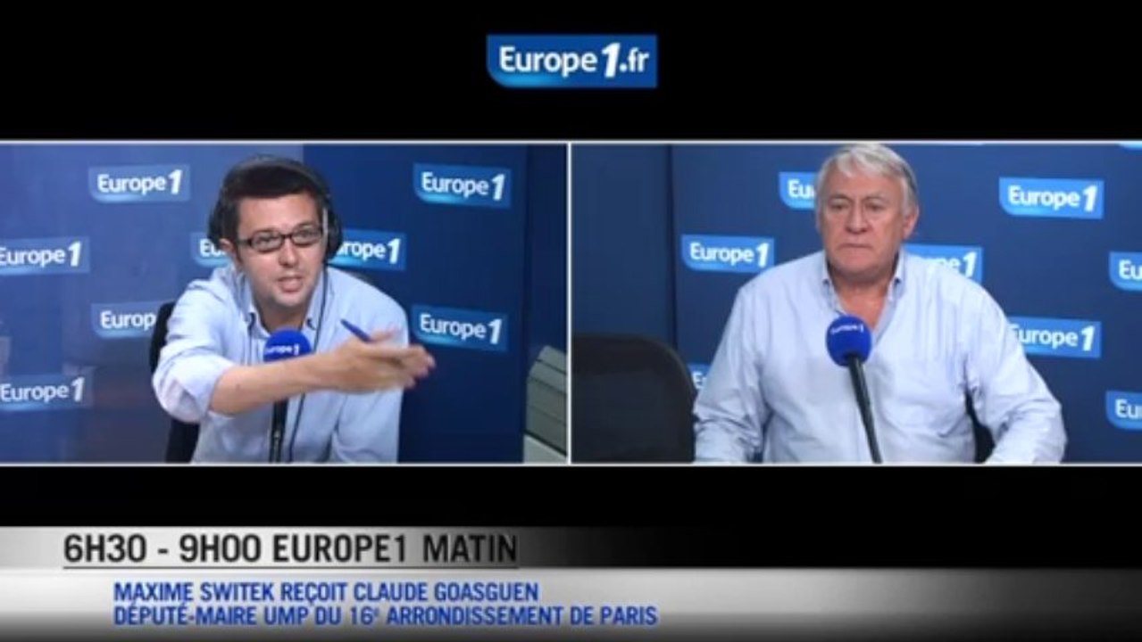 Goasguen : "Hollande à la plage ou en en promenade, ça ne marche pas"