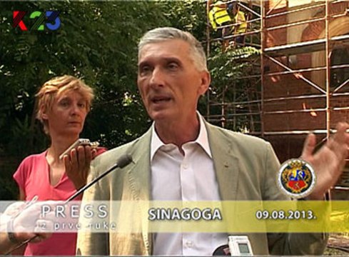 K23TV - Press iz prve ruke - Sinagoga, Subotica - 9. avgust 2013.
