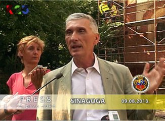 K23TV - Press iz prve ruke - Sinagoga, Subotica - 9. avgust 2013.