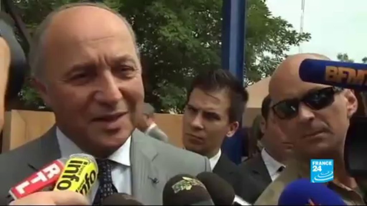 Laurent Fabius veut «qu'on puisse voter partout au Mali», même à Kidal