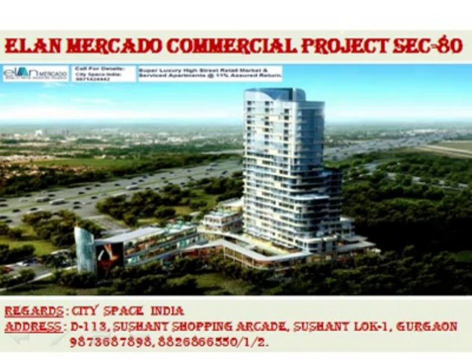 COMMERCIAL~@~9873687898~@~FOOD COURT~@~ELAN MERCADO SECTOR 80