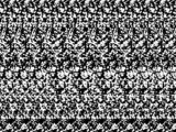Icosahedron cross-eyed stereogram