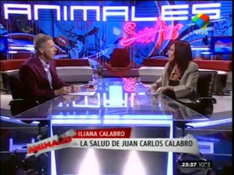 Iliana Calabró habló de la salud de su padre