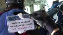 3- PARACHUTISME - CHAMPIONNATS DE FRANCE VICHY 2013 - VC2 « Anger Saumur Tours Pays de la Loire Saut1 »- 8aout13