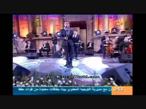 كاظم الساهر-كلك على بعضك حلو-مهرجان جرش 2013