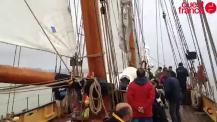 La Recouvrance fait escale à Pornic - Une matinée à bord d'un gréement monumental