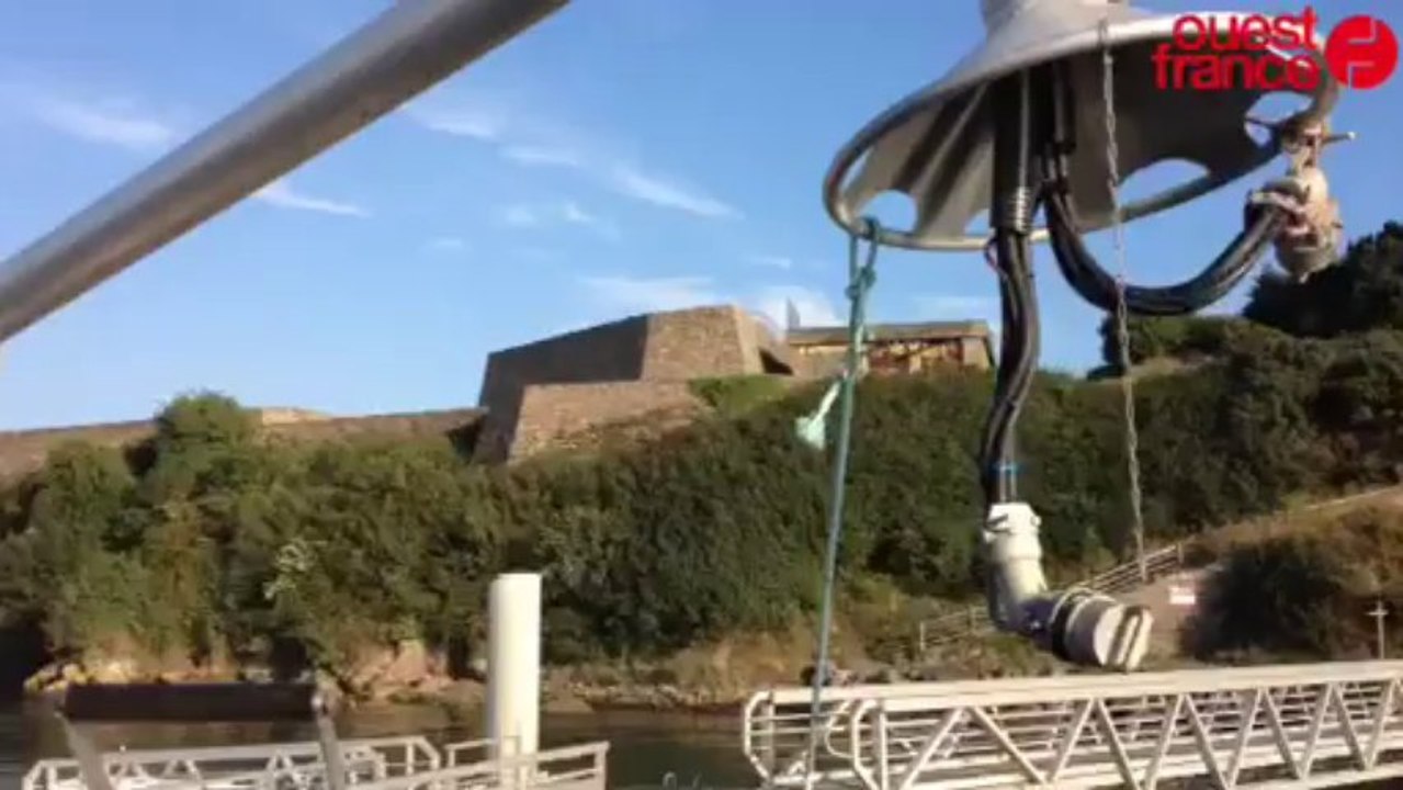 À bord de la navette électrique - À bord de la navette électrique de Lorient