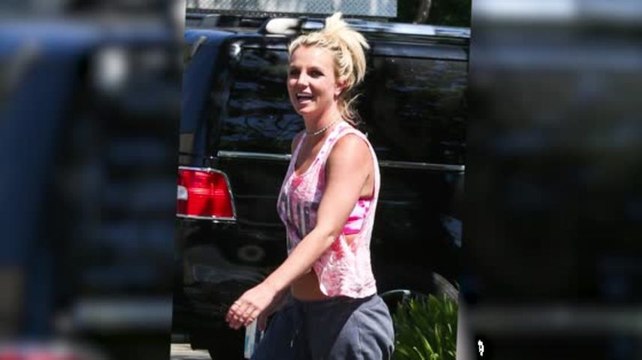 Make-Up Free Britney Spears Beams Ahead of Her Daily Dance Workout
