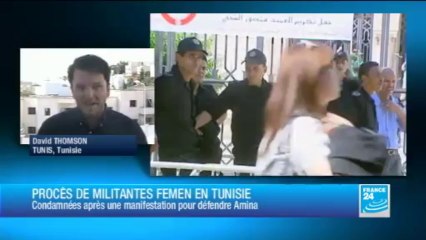 Les trois Femen condamnées à quatre mois de prison ferme