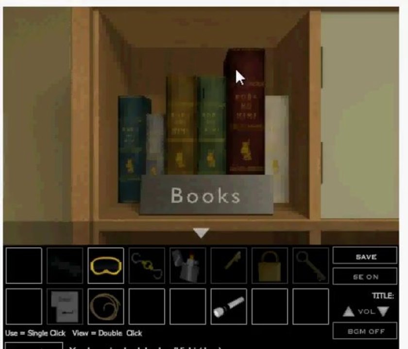 Nine Shelves Escape walkthrough