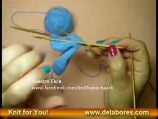 78.Tutorial completo calcetines de bebe. Parte 3