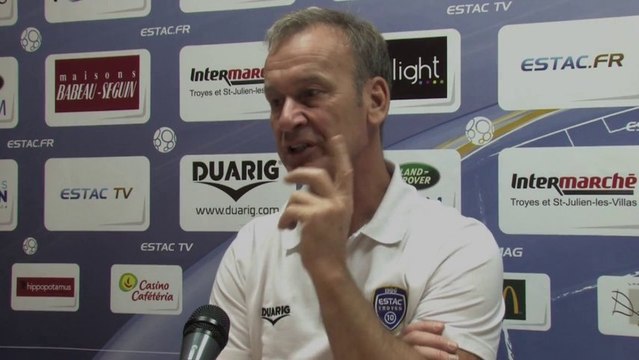 Estac / AC Arles-Avignon - Jean-Marc Furlan en point presse