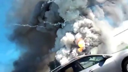 Explosion d'une usine de feux d'artifice au Québec