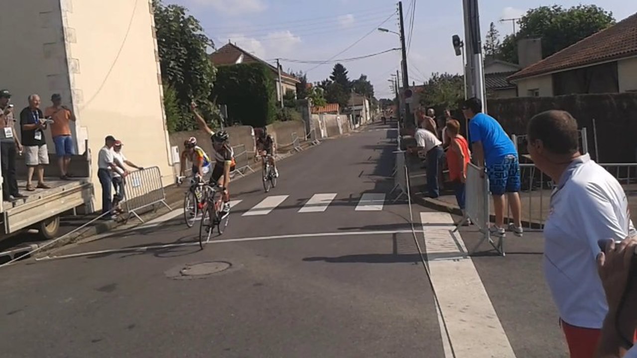 Arrivée de Philippe à  Montmorillon le 20/07/2013