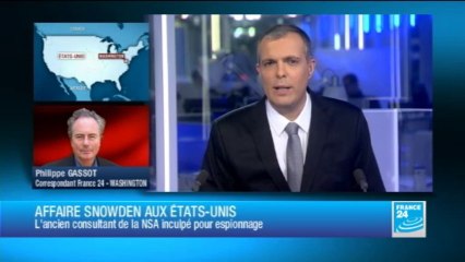 Edward Snowden inculpé pour espionnage aux États-Unis