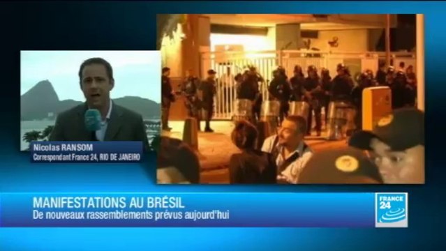 Les manifestants sceptiques après le discours de Dilma Rousseff