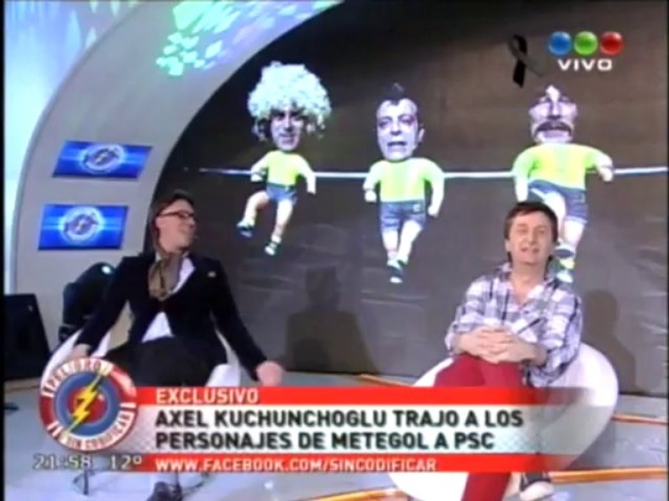 TeleFama.com.ar Sin codificar parodia a Metegol