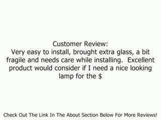 Possini Euro Lilypad Etched 30" Wide Ceiling Light Fixture Review