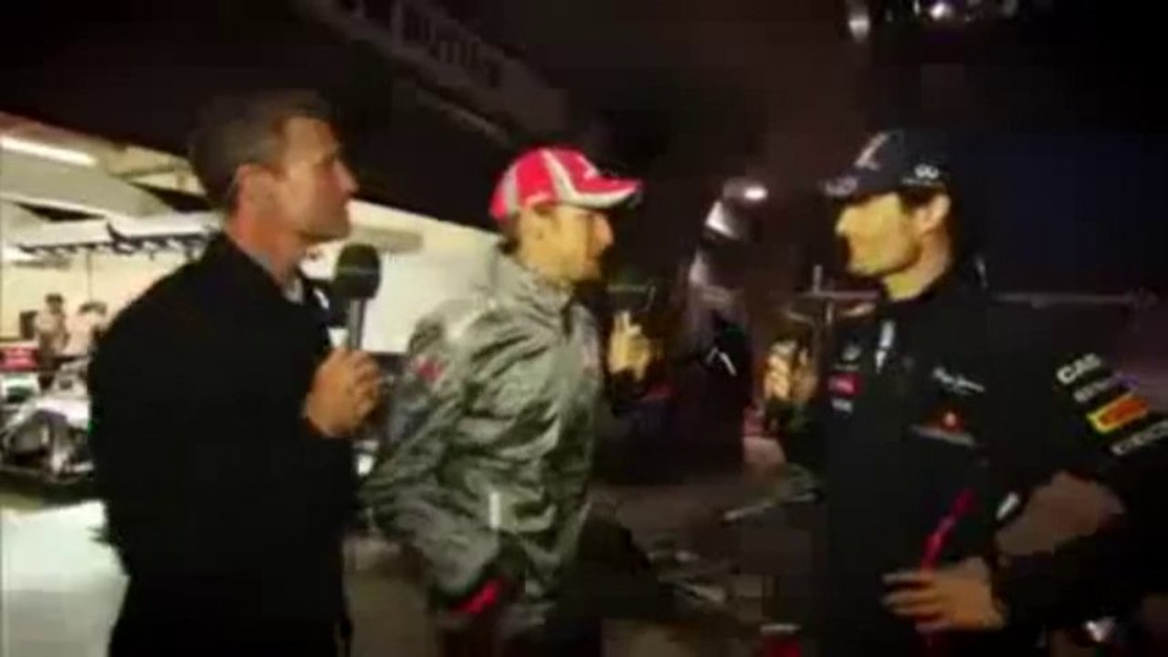 BBC F1: Hamilton and Button swap F1 for TV (2012 Monaco Grand Prix)