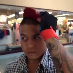 Here's my real life pokemon in the mall! Gotta catch them all!!