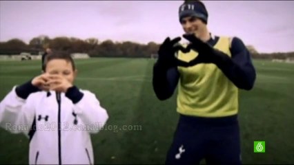 Gareth Bale fulfills the dream of a child of 10 years