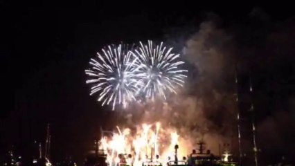 Feu d artifice Monaco - par l Italie, 9/8/2013 - RVPB