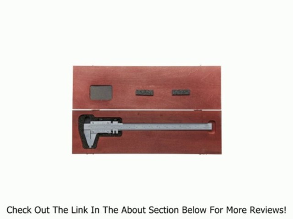 Starrett 123 Series Vernier Caliper, Steel, Inch, Nib Style Jaw, For Inside/Outside Measurements Review