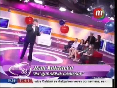 Juan Montalvo cantó en el Chimentero 3.0 Pa` que sepan como soy