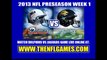 Watch Miami Dolphins vs Jacksonville Jaguars Live Stream August 9, 2013