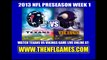 Watch Houston Texans vs Minnesota Vikings Live Game 2013 NFL Preseason