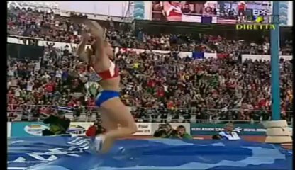 Yelena Isinbayeva 5.01m Helsinki 2005 WR