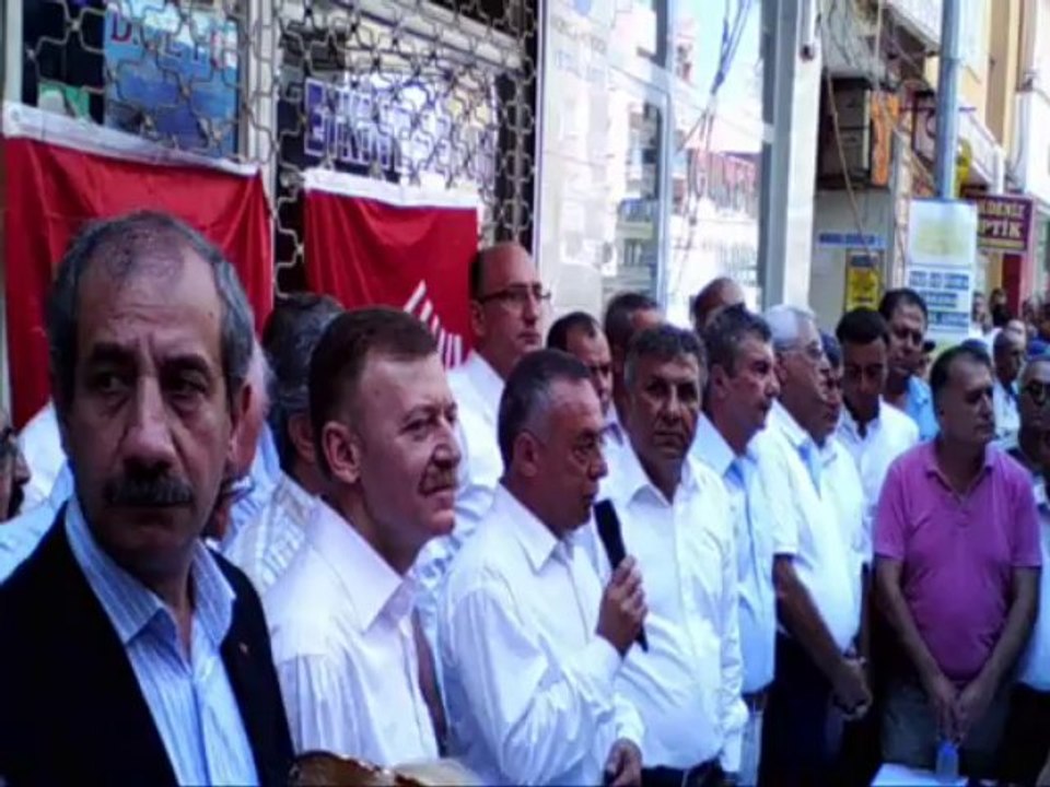 CHP MERSİN DE BAYRAMLAŞMA