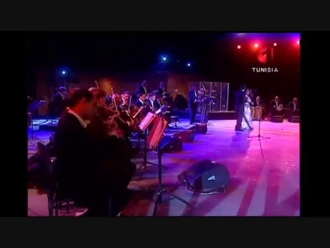 كاظم الساهر ويسرى محنوش-ام العيون السود-مهرجان قرطاج 2013