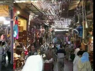 Le souk de marrakech