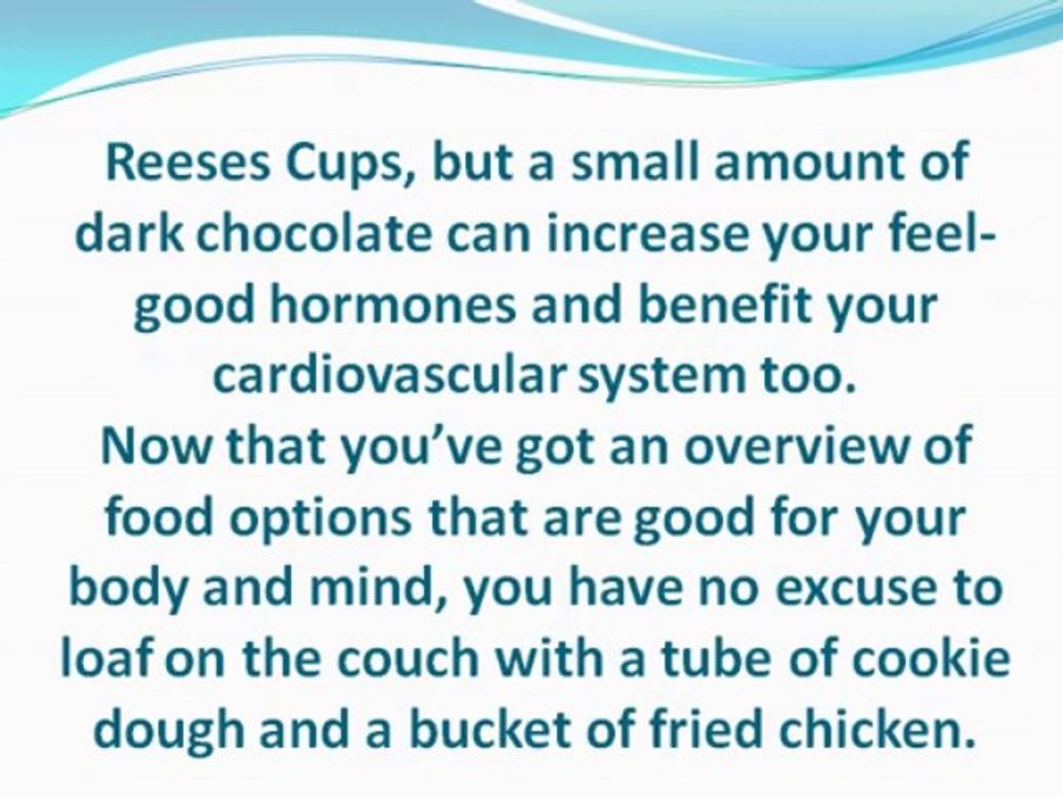 How Guilty are Your Comfort Food Pleasures