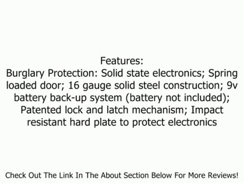 Winchester Safes eVault Biometric 3.0 Pistol Safe Review